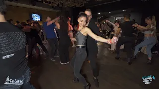 Milen Hristov & Teya Todorova - Bachata Social Dance | Paletro 4th Birthday Party