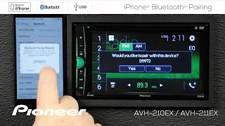 How To - AVH-210EX - iPhone Bluetooth Pairing