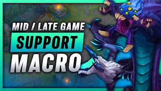 Support Guide - Mid/Late Game Macro  (Win conditions, Objectives, Warding,) - League of Legends