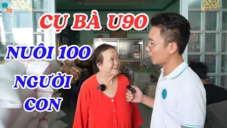 Tặng 2000 ký gạo cho cụ bà bán vé số nuôi hơn 100 người cơ nhỡ - ĐỘC LẠ BÌNH DƯƠNG