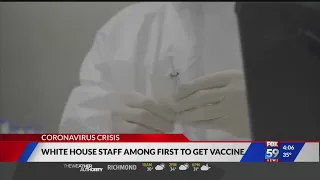 President delaying vaccine for White House workers