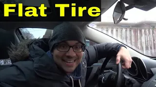 Driving With A Flat Tire-How To Do It