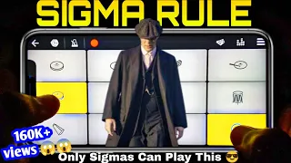 SIGMA RULE : Remix On Walkband Mobile | Piano | Drum | SB GALAXY