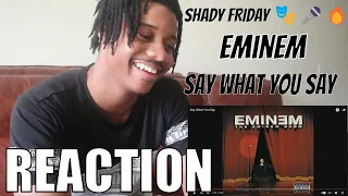 SHADY FRIDAY 🎭￼🎤🔥#23 | Eminem - Say What You Say (Jermaine Dupri Diss) | REACTION!!!