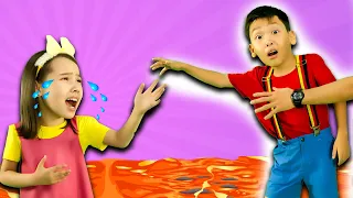 Mommy and Me | Floor Is Lava | Hokie Pokie Kids Videos