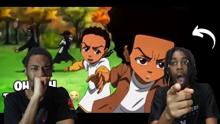 When HUEY and RILEY got jumped by The HATEOCRACY | Reaction!
