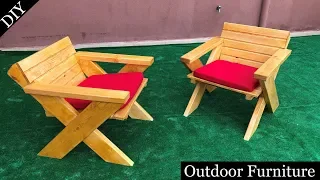 DIY Outdoor Chairs // Tahta Koltuk Yapımı