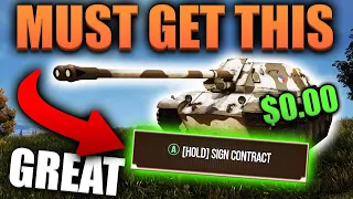 The Contract Tank You NEED to get! World of Tanks Console NEWS