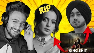 Reaction on Shubh - King Shit (Official Audio) Shubh Reply To Kangana Ranaut