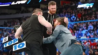 Top 10 SmackDown LIVE moments: WWE Top 10, March 20, 2018