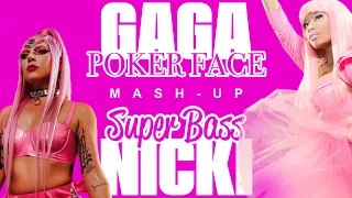 Nicki Minaj vs Lady Gaga - POKER FACE x SUPER BASS (Full TikTok Remix) MASHUP