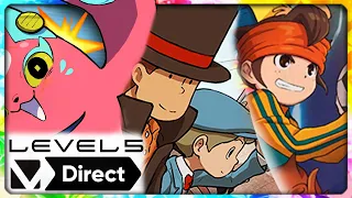 LEVEL-5 Direct 2023 LIVE Reaction English Subtitles — Inazuma, Layton, Fantasy Life, Decapolice