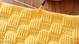 The MOST BEAUTIFUL and UNIQUE Crochet Pattern You've Ever Seen! 😲 EASY Crochet for Blanket