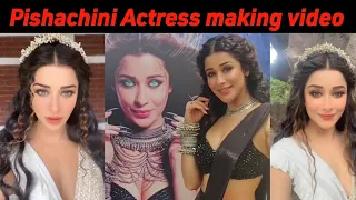 Pishachini actress making Off screen Masti video for the fans | Colours TV | Indian Media Express