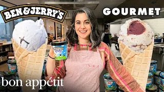 Pastry Chef Attempts to Make Gourmet Ben & Jerry's Ice Cream | Bon Appétit