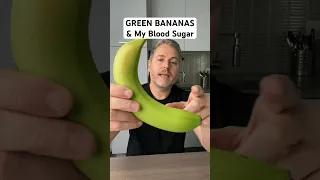 Green bananas and my blood sugar. #bloodsugar #insulinresistance #insulinresistant1