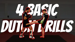 4 Simple Dutch Kickboxing Drills To Work With A Partner