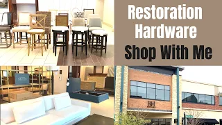 RESTORATION HARDWARE OUTLET SHOP WITH ME  - Home Decor