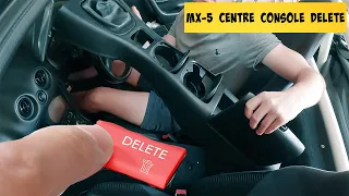 MX5 Centre console delete | DCN Performance short console