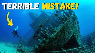 Shipwreck Diving Goes HORRIBLY WRONG!