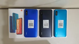 Xiaomi Redmi 9c Unboxing and Color Comparison Sunrise Orange, Midnight Gray and Twilight Blue