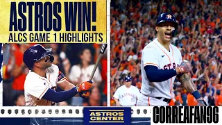 ASTROS VS RED SOX ALCS GAME 1 HIGHLIGHTS | CORREAFAN96