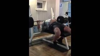 Андрей Гальцов жим лежа 150 кг на 30 раз Первый подход / 1. Andrey Galtsov Benchpressing 150kg x 30