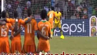 Zambia vs Ivory Coast (8-7) PENALTY CAF Cup 2012