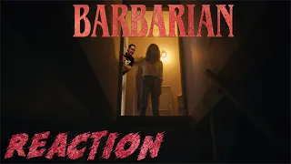STAY OUTTA THE BASEMENT - Barbarian (2022) | REACTION