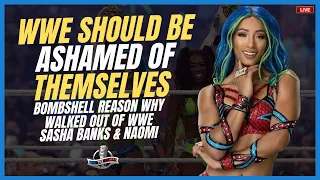 WWE EXPOSED! BOMBSHELL Story On Why Sasha Banks & Naomi REALLY Walked Out Of WWE