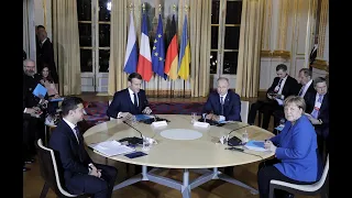 Путін, Меркель і Макрон без Зеленського обговорили Донбас