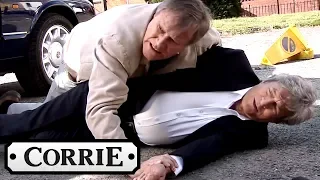 Coronation Street - Roy Makes a Dramatic Citizen's Arrest of Lewis Archer!