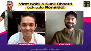 Virat Kohli & Sunil Chhetri LOVE RONALDO! ❤️