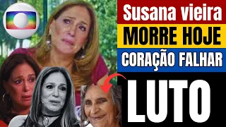 MORRE  ATRIZ QUERIDA APÓS PASSA MAL , SUSANA VIEIRA  COUBE FAMÍLIA COMUNICA AGORA FÃS