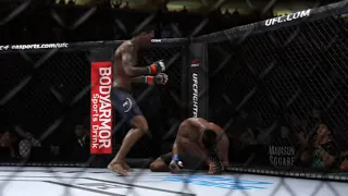 Israel Adesanya vs. Francis Ngannou Full Fight - EA Sports UFC 4