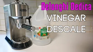 Descale DeLonghi Dedica EC680/EC685 Vinegar Descale Cycle | 2021 Update