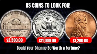 Stop! Don't Spend These Coins – They Could Be Worth Big Money! Valuable US Coins!