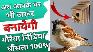 Gouraiya Chidiya 100%Ghosla  Banayegi  | 100% Work | #sparrow