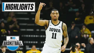 E. Illinois at Iowa | Highlights | Big Ten Men's Basketball | Dec. 21, 2022