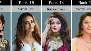 Top 20 Most Beautiful Indian TV Drama Actress in 2023.