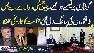 Red Line With Syed Talat Hussain | Imran Khan and Bushra Bibi In Trouble | Chief justice in Action