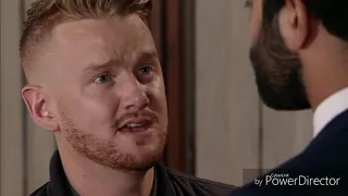 Coronation Street - Gary Confesses To Imran The Truth About Factory Roof Collapse (1/2) (19/7/19)