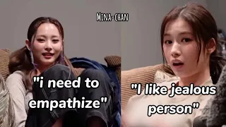 twice's response when ask their ideal type *romantically*