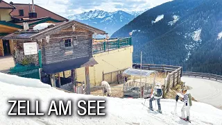 Spring skiing 🇦🇹 Zell Am See: 4K Tour Experience