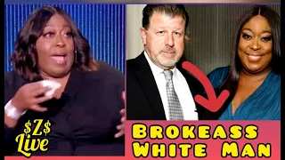 LONI LOVE CRIES about HER BROKEASS WHITE MAN & Having to TAKE CARE of HIM LIVE on THE REAL