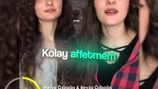 Merve özbağış & Beyza özbağış - seviyor sandım