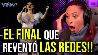 PIA TOSCANO PONE DE PIE A VIÑA DEL MAR CON UN FINAL BRUTAL!! | VOCAL COACH Reaction & Analysis