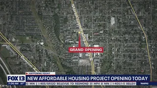 New affordable housing project opening today | FOX 13 Seattle