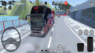 Volvo 9800 DD Digital Bus Drive in Morro Alto - Proton Bus Simulator 2023 Gameplay