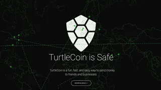 TurtleCoin is easy, fast and safe cryptocurrency.